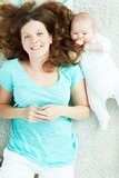 Femme et bébé